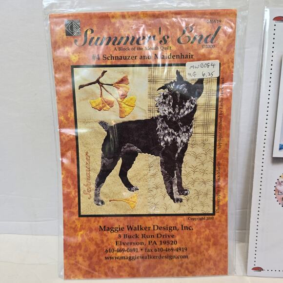 Maggie Walker Designs Summer's End La Todera Flatty Dogs Sewing Patterns Dogs - Picture 2 of 5